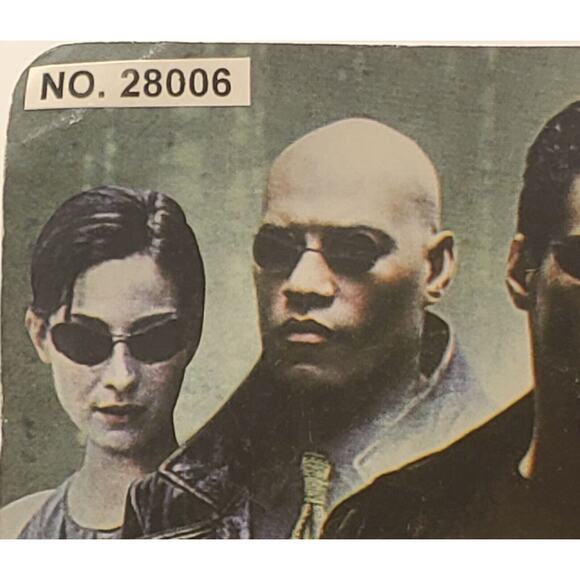 NEW THE MATRIX ORIGINAL MORPHEUS WARNER BROS ACTION FIGURE N2 TOYS! - Picture 3 of 3